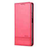 AZNS Magnetic Calf Texture Flip Leather Phone Case